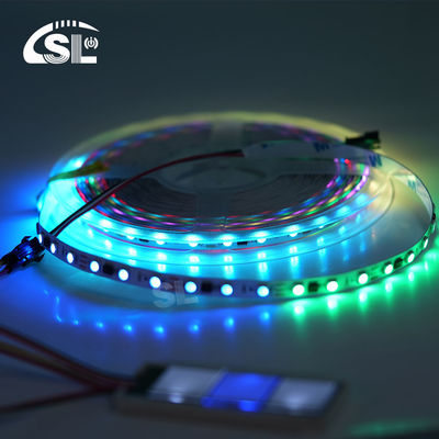 IP20 12V 60led/meter SMD 5050 10M LED RGB Strip Light for Bathroom Wall
