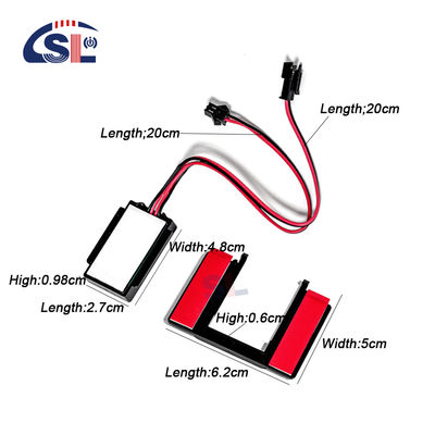 Smart Single Key Lighted Sensor Touch Switch for 12V 5A LED Makeup Mirror in Bathroom