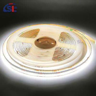 Electroplate COB 24v COB 608Ds 8mm Ra 85 LED Light Strip 3000K-6500K Ideal for Residential