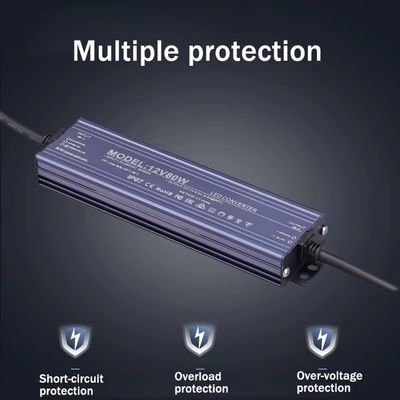 Waterproof LED Driver AC/DC12V 24V for Outdoor Lighting 36W 60W 100W 150W 200W 300W 400W
