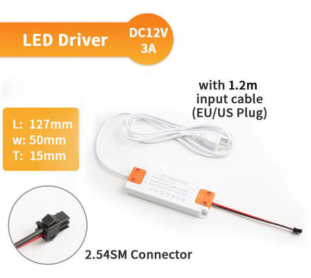 SL Handy Lightweight Power Supply LED Driver 12W 24W 36W 48W 60W for Bathroom Mirrors