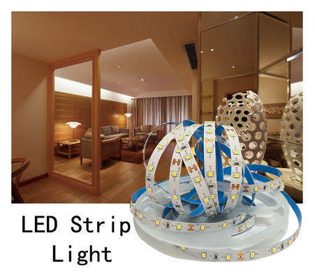 DC12V SMD2835 Electroplate PCB 60Ds 8mm Ra 80 LED Light Strip for Residential Purpose