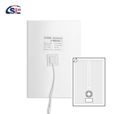 Smart LED Bathroom Mirror with Defogger and Touch Sensor Switch Temperature Rise 10C-20C