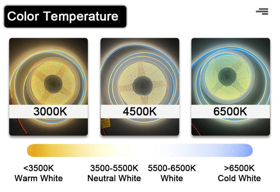 Convenient Installation LED Light Strips for Bathroom Vanities Mirrors SMD2835 120D