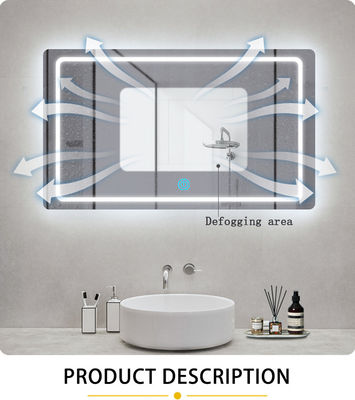 Defogger Waterproof PET Material Anti Fog Film For Bathroom Mirror 10-20 Temperature 12-24V