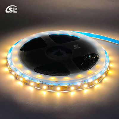 Double Colors LED Light Strips SMD 2835 120D 8mm 1200-1600LM 2700K-6500K 35Copper Ra70