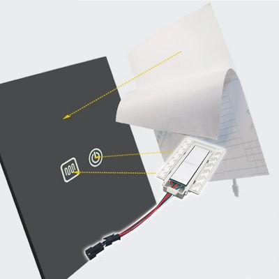 CE/RoHS Certified Modern Design 300mm*400mm Anti Fog Defogger Film for Bathroom Mirror