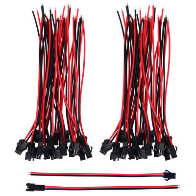 LED Light Cable Wire with Male and Female JST SM Cable Connectors Modern Design Style