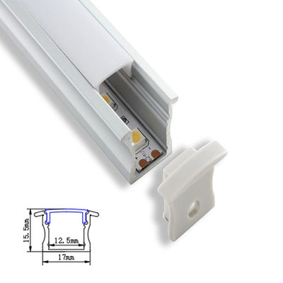 17x8mm Wall Mounted Flat LED Aluminum Profile for House Decoration and Kitchen Lighting