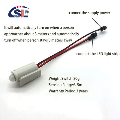 12V 4A Small Infra-red Human Body Induction Kitchen Cabinet Sensor Switch For LED Light Door Cabinet