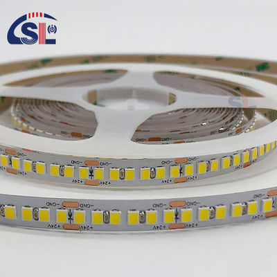 Residential DC12V 24V SMD2835 Electroplate PCB 240Ds 8mm Ra 80 6500K LED Light Strip