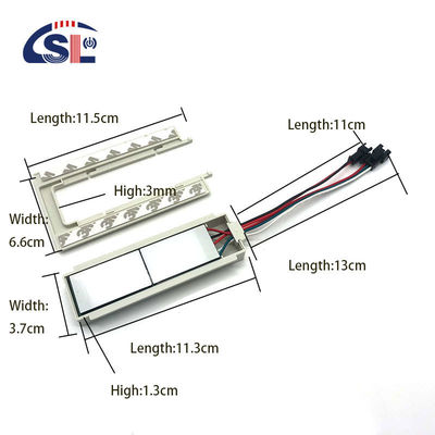 Double Key Dimmer Defogger Touch Switch Sensor For Lighted Bathroom Mirror 12v 5A 60W Three Colors LED Smart