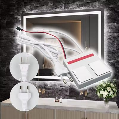 24W Smart LED Dual Touch Dimming Sensor With Built-In Power Supply for Single/Three Color Control and Defogging