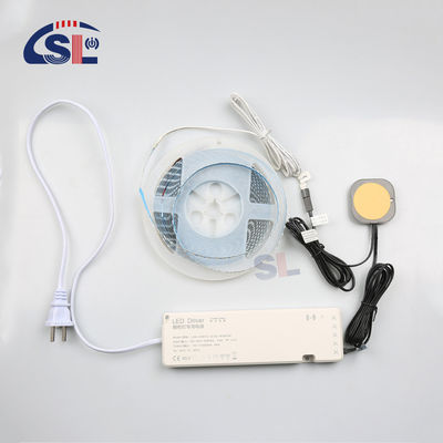110V 240VAC Integrated Mirror Touch Dimmer Switch for Smart LED 2.5cm Cabinet Light