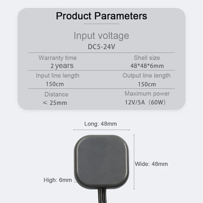 110V 240VAC Integrated Mirror Touch Dimmer Switch for Smart LED 2.5cm Cabinet Light