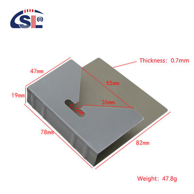 Hotel Mirror Hangers Square Gass Plate Mirror Metal Hooks for Frameless Glass Mirrors