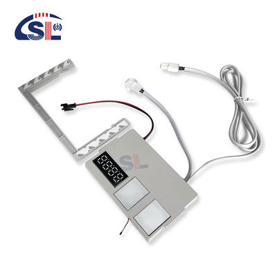 Single/Three Color LED Touch Sensor Control with Time and Temperature Display 12W/24W/36W