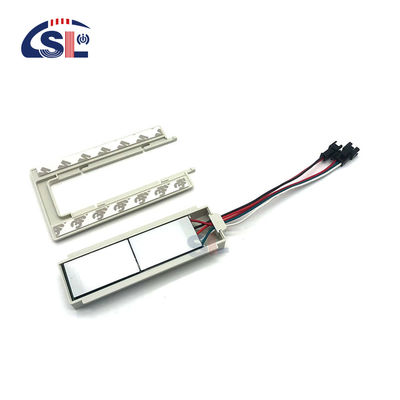 Double Button Bathroom Mirror Defogger with Three Color Touch Sensor Switch Smart