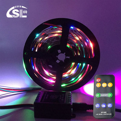 LED Strip Lights Music Controller with Remote Control Distance of 10m and Symphony IC