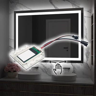 IP24 Rated Sensor Switch for Smart Mirrors Manually Scan 3-5cm Sensing Range DC12V