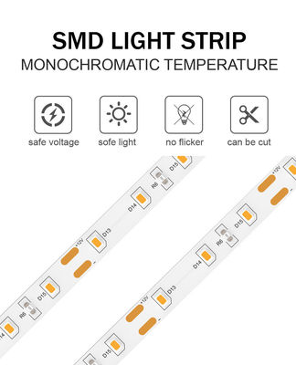 Easy Installation 24V SMD2835 180D 8mm LED Light Strips for Bathroom Vanities Mirrors