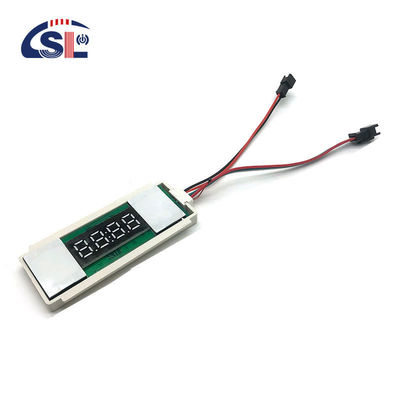 DC12V 12W Muti-function Split Two Buttons Middle Display Time Touch Sensor Switch for Mirrors