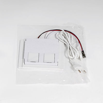 24W Integrated Large Two Buttons Single Color Touch Sensor Switch for Bathroom Mirrors