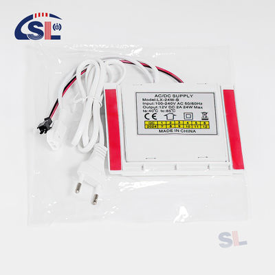 24W Integrated Large Two Buttons Single Color Touch Sensor Switch for Bathroom Mirrors