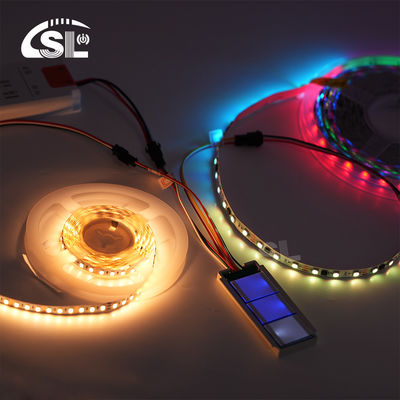 Touch Sensor 103g DC 12V 5A 60W Defogger Pad Mirror RGB Led Stepless Dimming Three Button Control Switch
