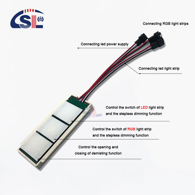 Working Voltage AC110V/220V Smart Three Keys Stepless Touch Sensor Control Switch