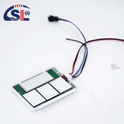 Customized DC12V SL Split Tripple Button Tripple Color Touch Sensor Switch Radar Time Temperature Display Screen with bracket Smart Mirrors