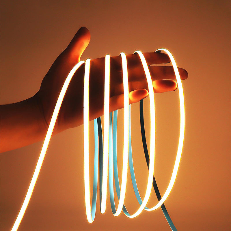 120lm/w Warm Nature White COB Led Strip Light for Cabinet Bedroom Kitchen Lighting