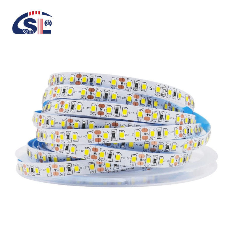 Home 12v 8mm 120leds 12000K Cool White Die-Cutting Board SMD2835 Led Strip Light for Indoor decoration