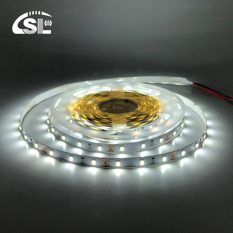 8mm10mm 60leds 6500K White Electroplate SMD2835 Led Strip Light for Indoor Decoration