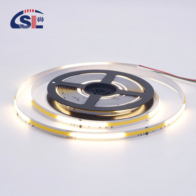 12v24v 8mm 360leds 4000K White COB SMD2835 Led Strip Light for Versatile Applications