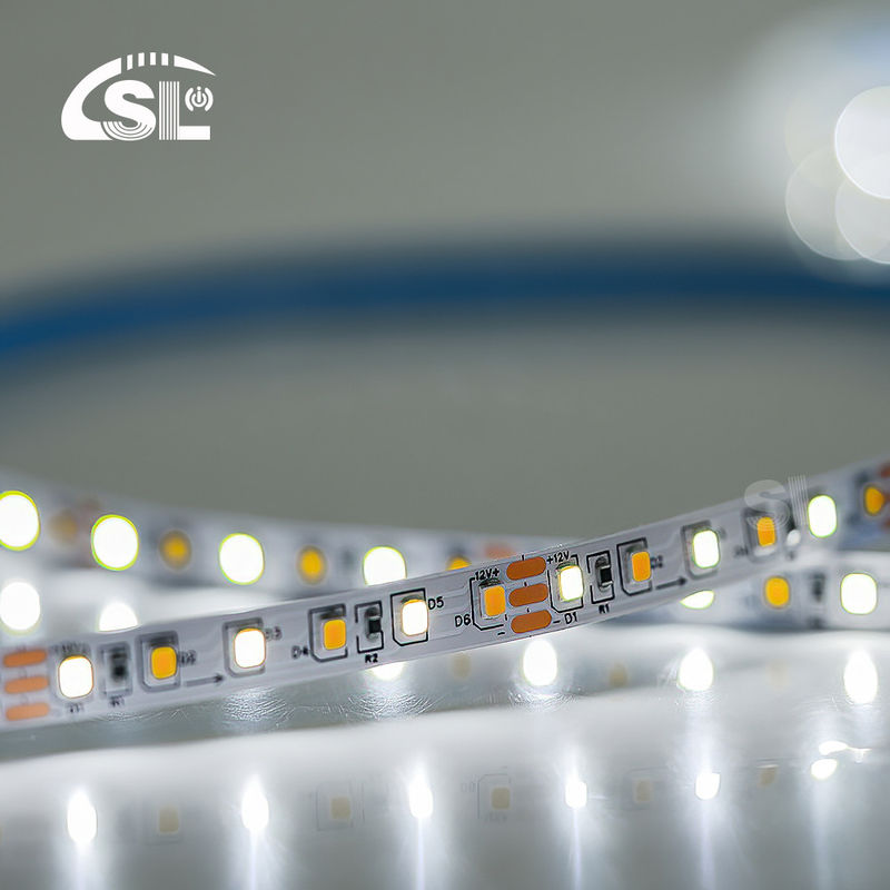 2835 CCT LED Strip 120leds Dual White Color Temperature Adjustable for Your Products