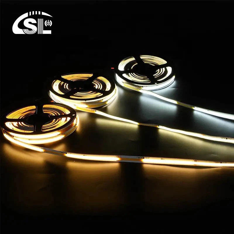 Product Weight（kg） 0.06 LED Strip Light 12v24v 8mm 608leds 3000K-6500K COB SMD2835