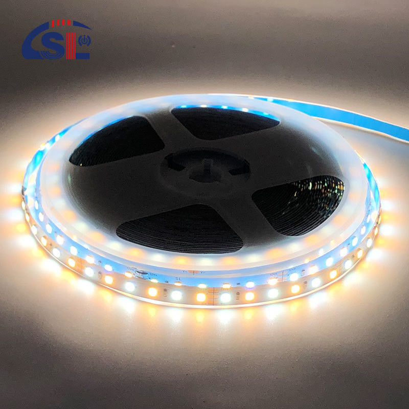 CCT 12V24V 8mm 120leds 3000K-6500K 35Copper Led Strip Light for TV Backlight Cabinet