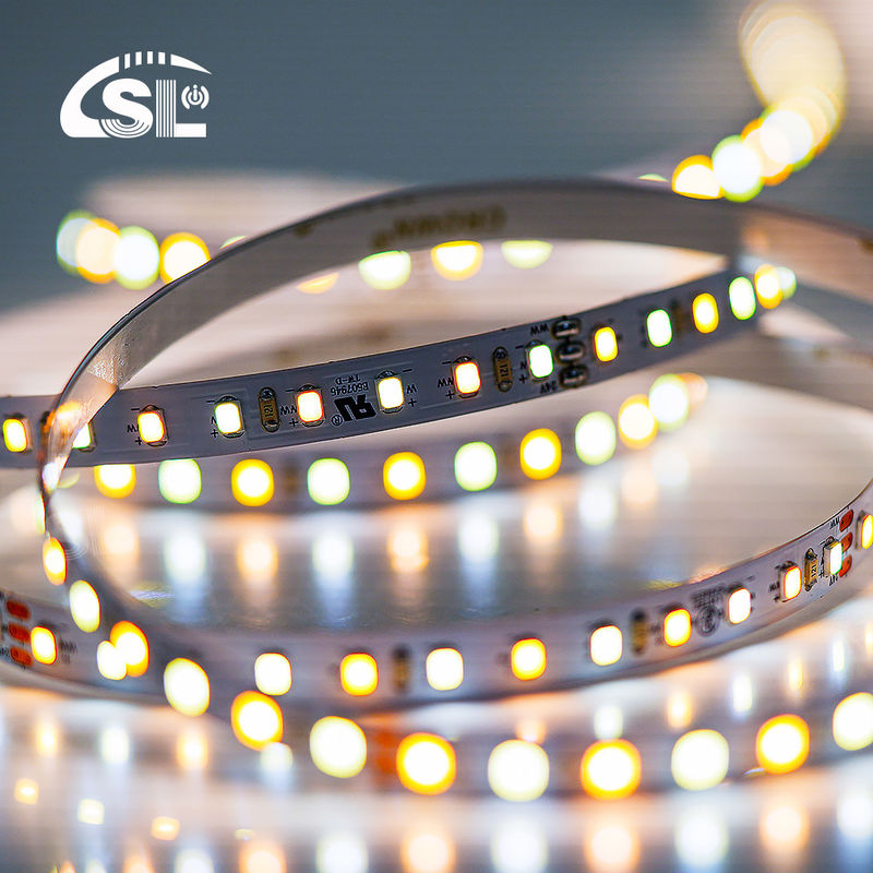 120leds 8mm 3000K-6500K CCT Flexible Dual Color COB SMD2835 LED Strip Light with 80 Ra
