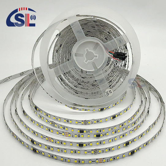 DC12V / 24V SMD2835 Electroplate PCB 240Ds 8mm Ra 80 4000K LED Light Strip for Home