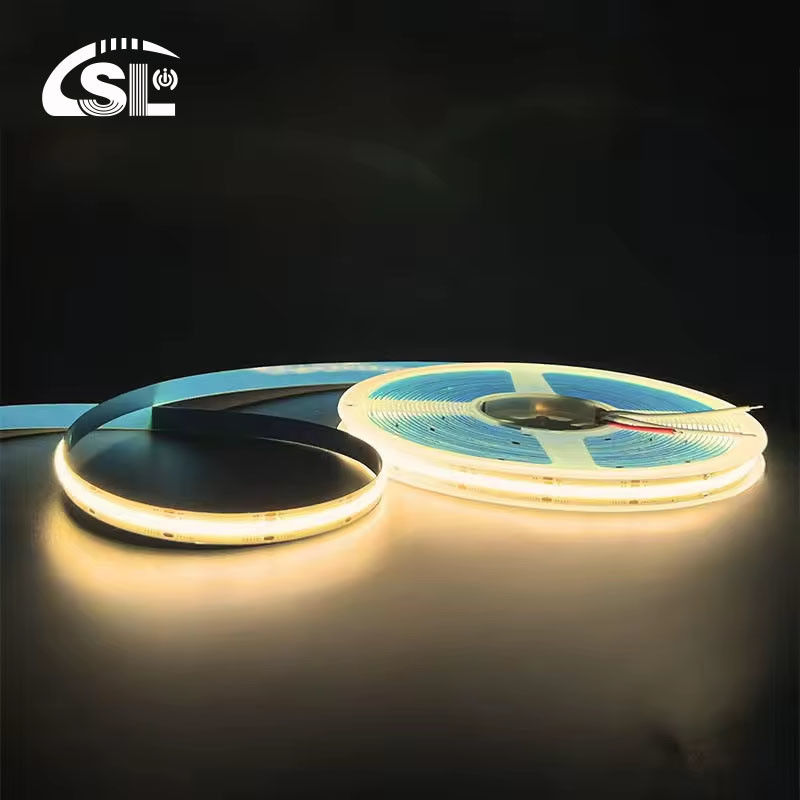 320Leds 3000K Warm Flexible COB Led Strip Light for Kitchen living room Ra90 Flexible