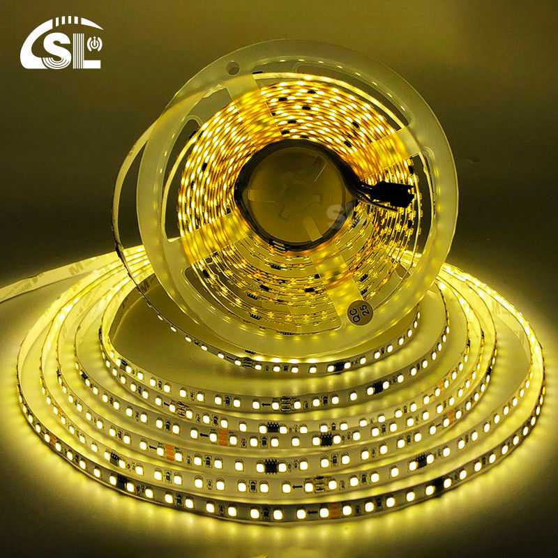 DC12V 24V SMD2835 Electroplate PCB 120Ds 8mm Ra 80 4000K LED Light Strip for Household