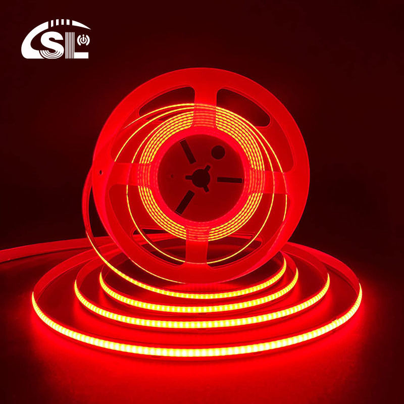 Plastic Material COB Led Strip Light with High Lumen and Working Temperature -20 50C