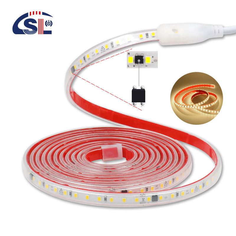 120 LEDs Flexible Tape Lamp with IC Home Lighting 110v/220V 2835 LED Strip Light Waterproof IP65
