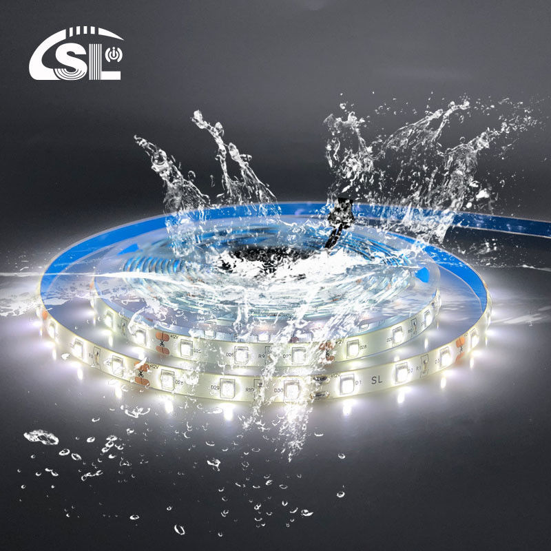 Waterproof 5v 8mm 320leds 3000K4000K 1cm one cut Electroplate COB SMD2835 LED Strip Light 2-