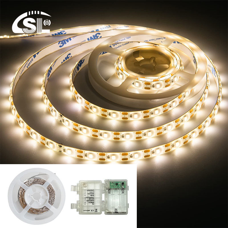 Hotel 5v 120leds 8mm 3000K Warm White Led Strip Light with and Luminous Flux/m 2640 lm