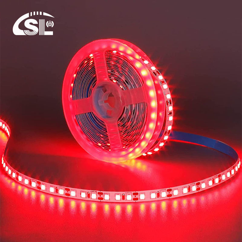 Long 12V 8mm 120leds Red Die-Cutting Board SMD2835 Led Strip Light for Commercial Lighting