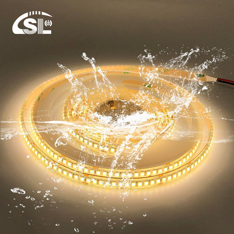 Smart IP65 Smd 2835 Led Strip Light 120/240leds Flexible 8mm 12v for Outdoor and Bathroom