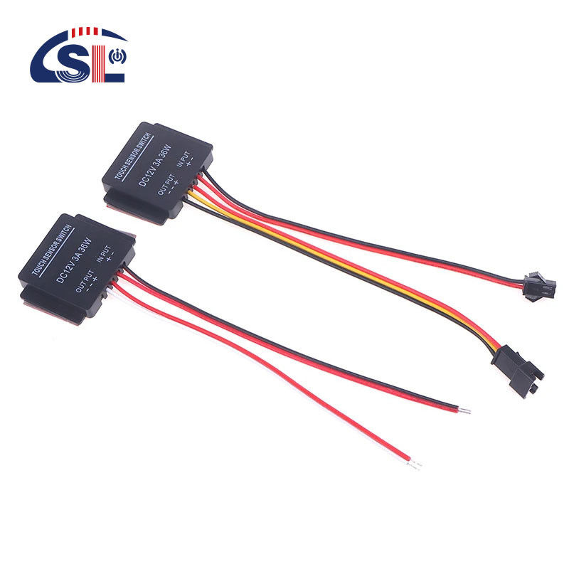 SL 12V 5A 60W Smart Light Sensor Touch Switch for Bathroom Mirror Sensing Range 1-6mm