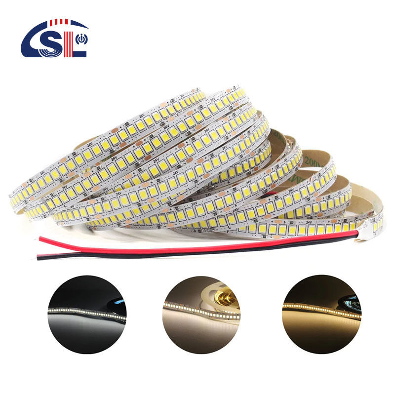 Electroplate 12V/24V 240D 3000 4000k 6000K 2835 LED Strip Lighting For Mirror Lighting